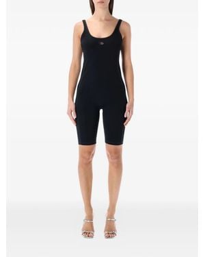 DIESEL Rachele Logo Playsuit - Blue