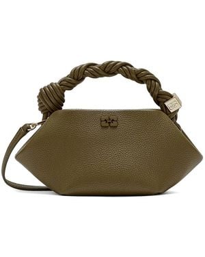 Ganni Bolso Shopper Bou Mini - Verde