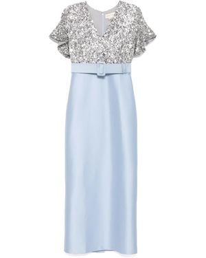Sachin & Babi Marlene Gown - Blue