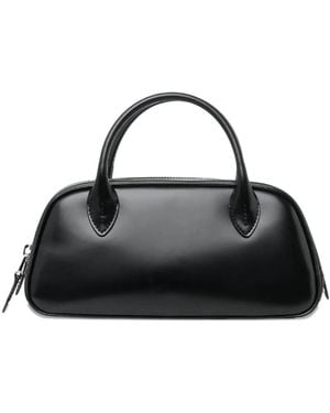 Comme des Garçons Bolso de hombro Corti grande con asas en la parte superior - Negro