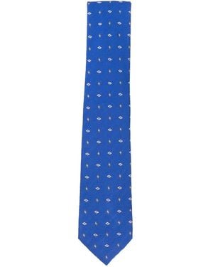 Brioni Cravatta A Rombi - Blu