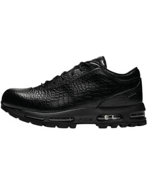 Nike Air Max Goadome Croc-Effect Sneakers - Black