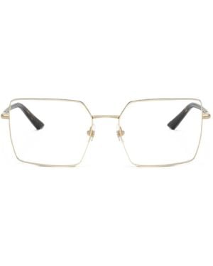 Jimmy Choo Geometric-Frame Glasses - White