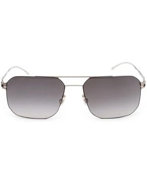 Mykita Rhys Square-Frame Sunglasses - Grey