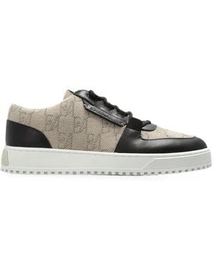 Emporio Armani モノグラム スニーカー - ホワイト