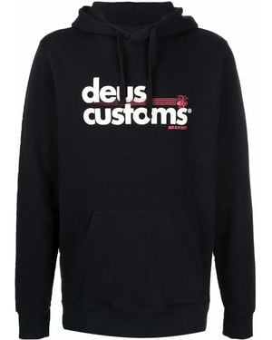 Deus Ex Machina ドローストリング パーカー - ブルー