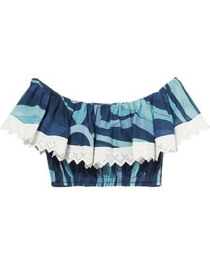 PUCCI Top Blue