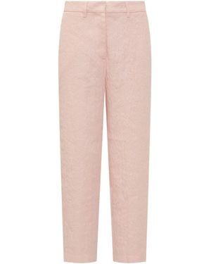 forte_forte Jacquard Pants - Pink