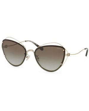 COACH Gradient-Lens Cat-Eye Sunglasses - Metallic