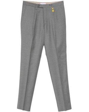 Manuel Ritz Flannel Pants - Gray