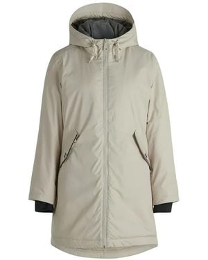 Betty Barclay Hooded Parka Coat - Grey