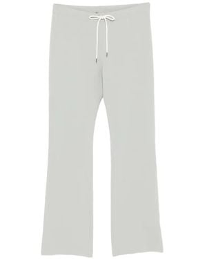 James Perse Italian-Knit Track Trousers - White