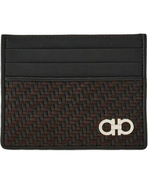 Ferragamo カードケース - ブラック
