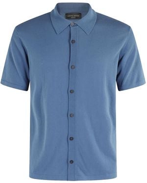 Roberto Collina Klassisches Hemd - Blau