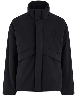 Ferragamo Panelled Cotton Jacket - Black