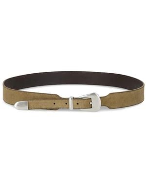 Fortela Perforated Detailing Belt - White