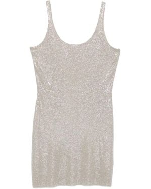 Alexander Wang Sleeveless Mini Dress - Gray