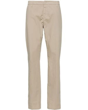 Dondup Spiritissimo Mid-Rise Slim-Fit Chinos - Natural