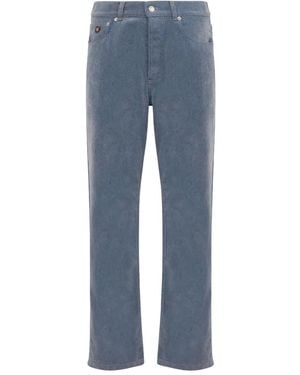 Moschino Logo-Patch Jeans - Blue