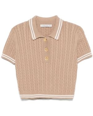 Alessandra Rich Polo - Neutro