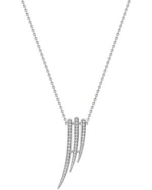 Shaun Leane 18K And Palladium Armis Diamond Necklace - Metallic