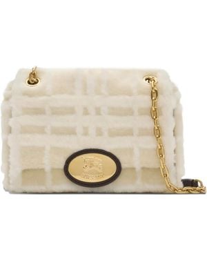 Burberry Small Strand Crossbody Bag - Natural