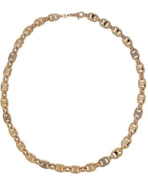 Tory Burch Polish-Finish Necklace - Metallic
