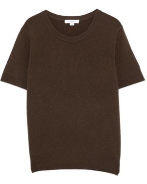 Vince Crew-Neck T-Shirt - Brown