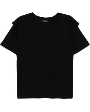OLLY SHINDER Folk T-Shirt - Black