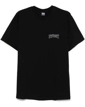 Stussy Tough Tread T-Shirt - Black