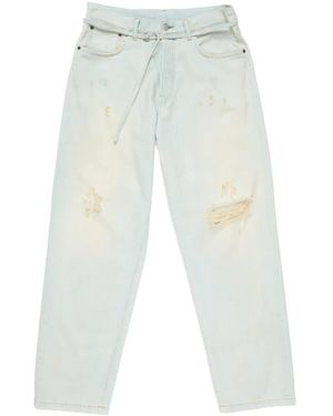 Acne Studios Straight-Leg Jeans - White