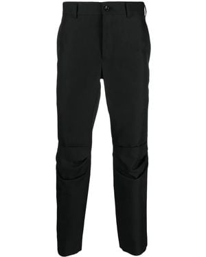 Comme des Garçons Mid-Rise Tapered Trousers - Black