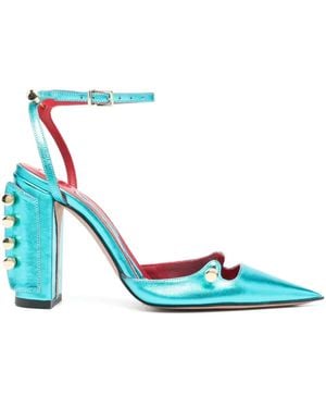 HARDOT Zapatos Soft Core con tacón de 110 mm - Azul