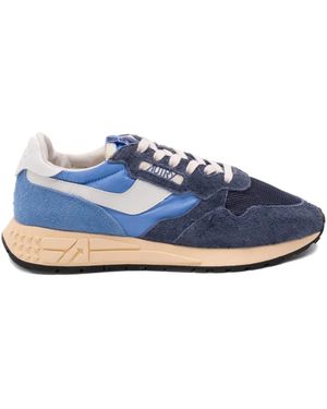 Autry Reelwind panelled sneakers - Blau