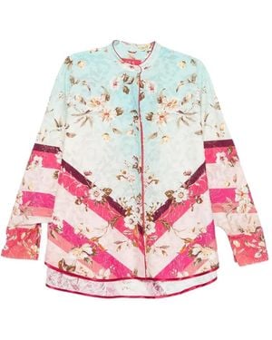 F.R.S For Restless Sleepers Fil-Coupé Swan Shirt - Pink