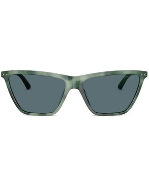 Jimmy Choo Geometric-Frame Sunglasses - Grey