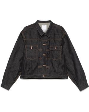 Visvim Chaqueta vaquera 101 Unwashed - Negro
