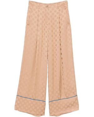 ..,merci Polka Dot Trousers - Natural