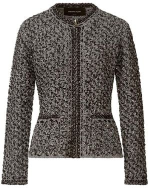 Fabiana Filippi Sequin-Effect Tweed Jacket - Black