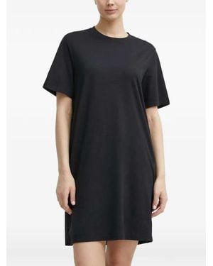 Peak Performance Oversized Mini Dress - Black