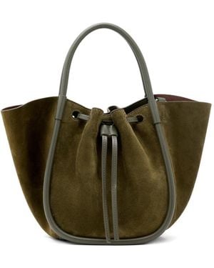 Proenza Schouler Small Ruched Tote - Green