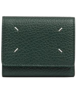 Maison Margiela Four-Stitches Wallet - Green