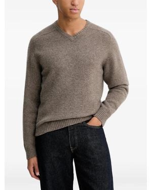 Filippa K V-Neck Jumper - Grey