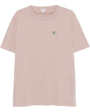 Loewe Crew-Neck T-Shirt - Pink