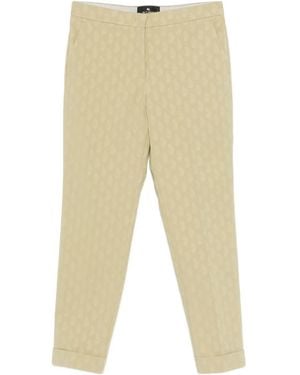 Etro Patterned Trousers - Natural