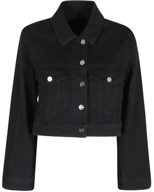 Dondup Buttoned Short Jacket - Black
