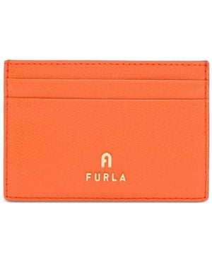 Furla Camelia カードケース - オレンジ