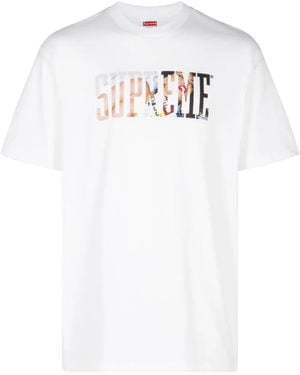 Supreme Tera Patrick Collegiate T-Shirt - Weiß