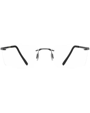 Blackfin Gafas Con Montura Geométrica - Blanco