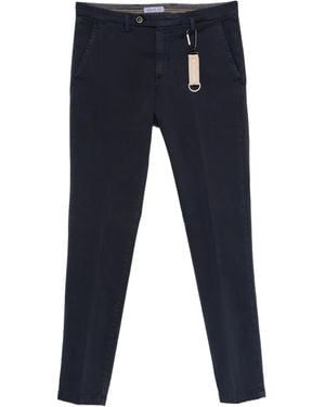 Manuel Ritz Twill Pants - Blue